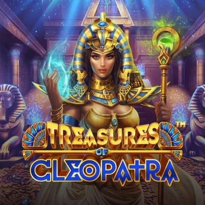 Treasures of Cleopatra Egyptian slot tile at Zodiac Casino
